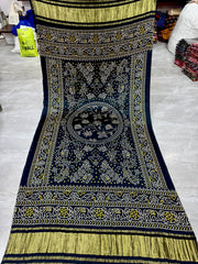 Premium Pure Gaji Silk Bandhani Dupatta