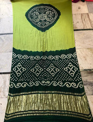 Gaji Silk Original Bandhani Saree