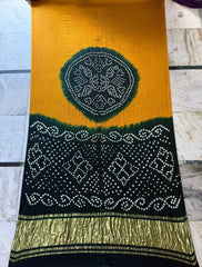 Gaji Silk Original Bandhani Saree