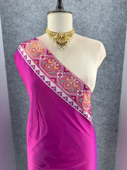 Premium Patola Weaving Phool Jaal Design Saree