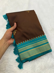 Soft Ilkal Paithani Silk Saree