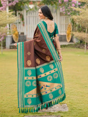 Soft Ilkal Paithani Silk Saree