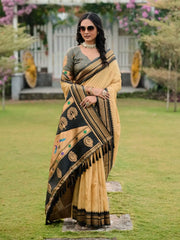Soft Ilkal Paithani Silk Saree