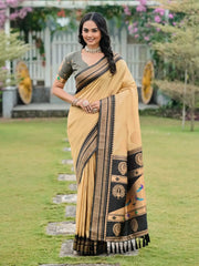 Soft Ilkal Paithani Silk Saree