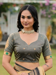 Soft Ilkal Paithani Silk Saree