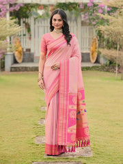 Soft Ilkal Paithani Silk Saree