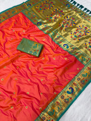 Traditional Yeola Paithani Saree
