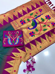 Vidya Balan Inspired Trending Paithani Saree