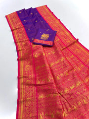 South Indian Soft Silk Weaving Saree