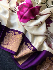 Pure & Premium Viscose Position Printed Saree