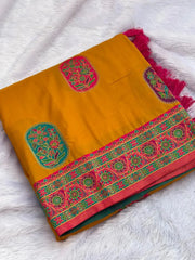 Latest Pashmina Darbari Saree