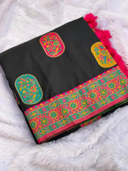 Latest Pashmina Darbari Saree