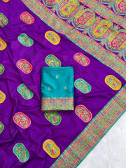 Latest Pashmina Darbari Saree