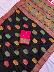 Latest Pashmina Darbari Saree