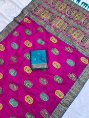 Latest Pashmina Darbari Saree