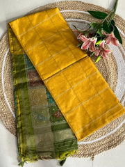 Pure Khadi Raw Silk Weaving Patola Saree