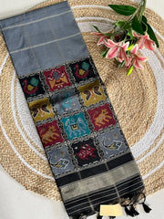 Pure Khadi Raw Silk Weaving Patola Saree