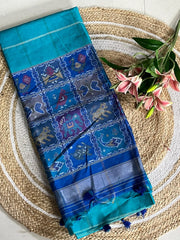 Pure Khadi Raw Silk Weaving Patola Saree