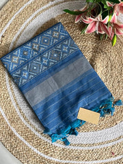 Soft Khadi Raw Silk Weaving Patola Saree