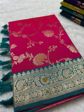 Soft Silk Meenakari Banarasi Saree