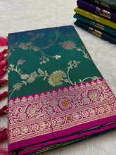 Soft Silk Meenakari Banarasi Saree