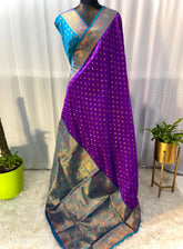 Pure Soft Paithani Silk Saree