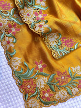 Embroidery Cut-work Designed Saree
