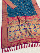 Nath Rich Paithani Meenakari Pallu Saree