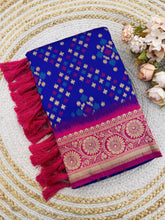 Premium Patola Silk Ikkat Weaves Saree