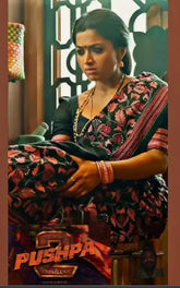 Rashmika Mandana Pushpa 2 Inspired Saree