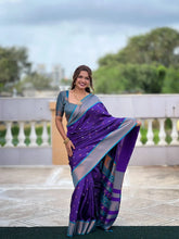 Soft Silk Chandrakore Paithani Saree