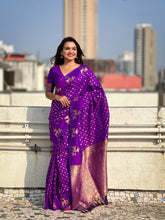Soft Silk Zari Woven Deer Border Saree