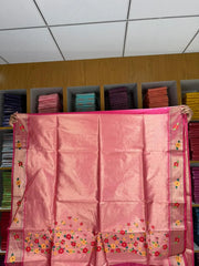 Phoolmala Paithani Soft Khadi Raw Silk Saree