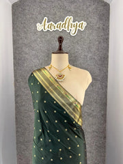 Janhvi Kapoor–Inspired Kanchivaram Paithani Silk Saree