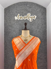 Viscose Raw Silk Bandhej Printed Paithani Saree