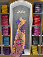 Pure Kanchipuram Paithani Silk Parrot Design Saree