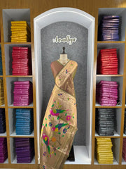 Pure Kanchipuram Paithani Silk Parrot Design Saree