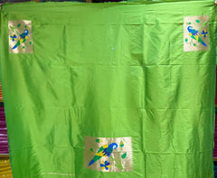 Pure Kanchipuram Paithani Silk Parrot Design Saree