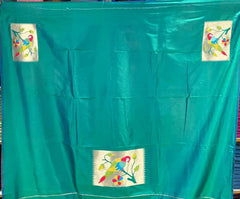 Pure Kanchipuram Paithani Silk Parrot Design Saree