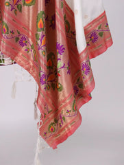 Soft Jacquard Weaving Paithani Dupattas