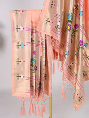 Soft Jacquard Weaving Paithani Dupattas