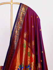 Premium Jacquard Weaving Paithani Dupattas