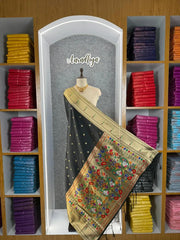 Paithani Weaving Premium Meenakari Heavy Dupatta