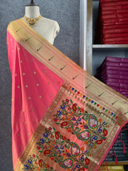 Paithani Weaving Premium Meenakari Heavy Dupatta