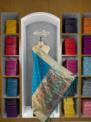 Paithani Weaving Premium Meenakari Heavy Dupatta