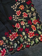 Elegant Matka Silk Embroidered Saree