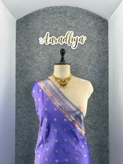 All Over Jaal Weaving Brocket Paithani Soft Silk Saree