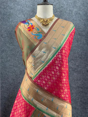 Rich Banarasi Soft Kanjivaram Paithani Saree