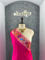 Rich Banarasi Soft Kanjivaram Paithani Saree