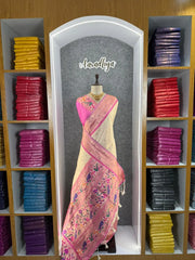 Rich Banarasi Soft Kanjivaram Paithani Saree